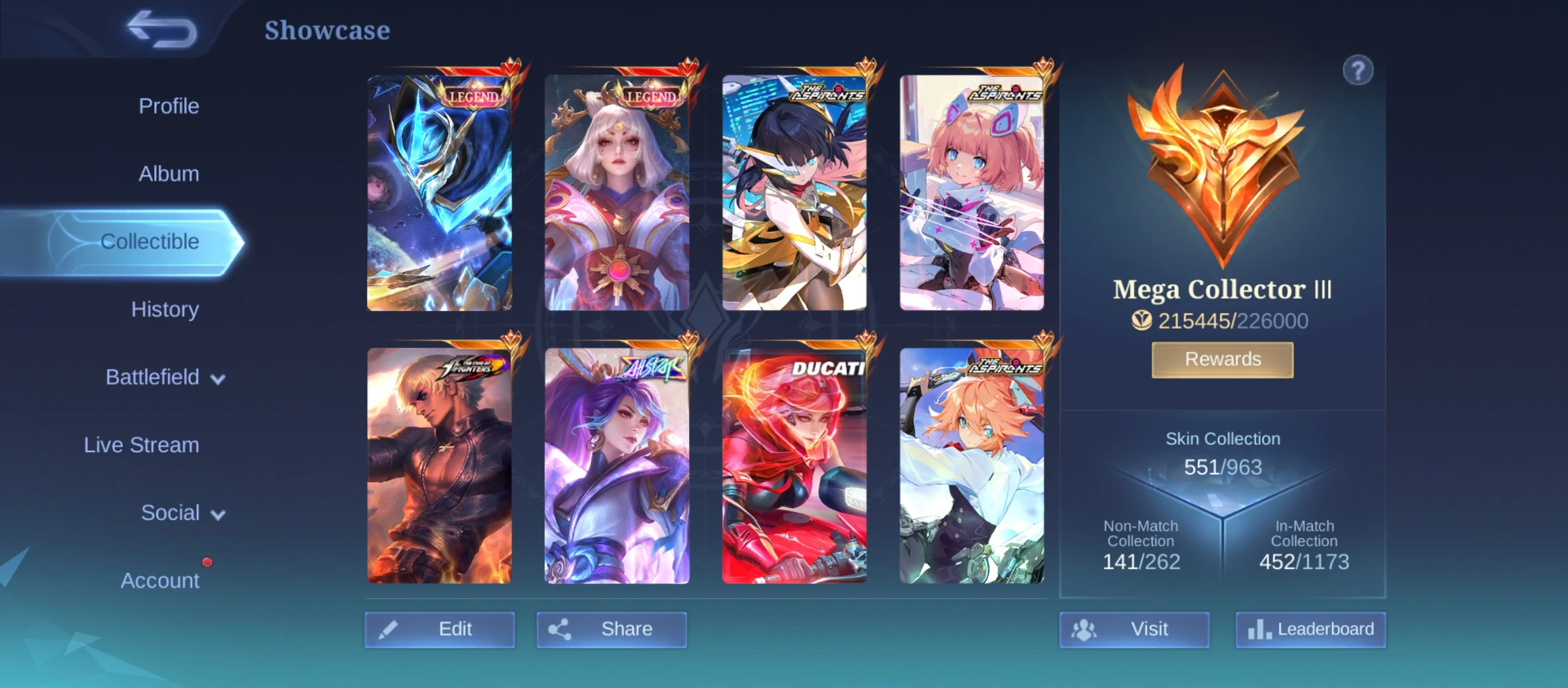 Account mobile legends