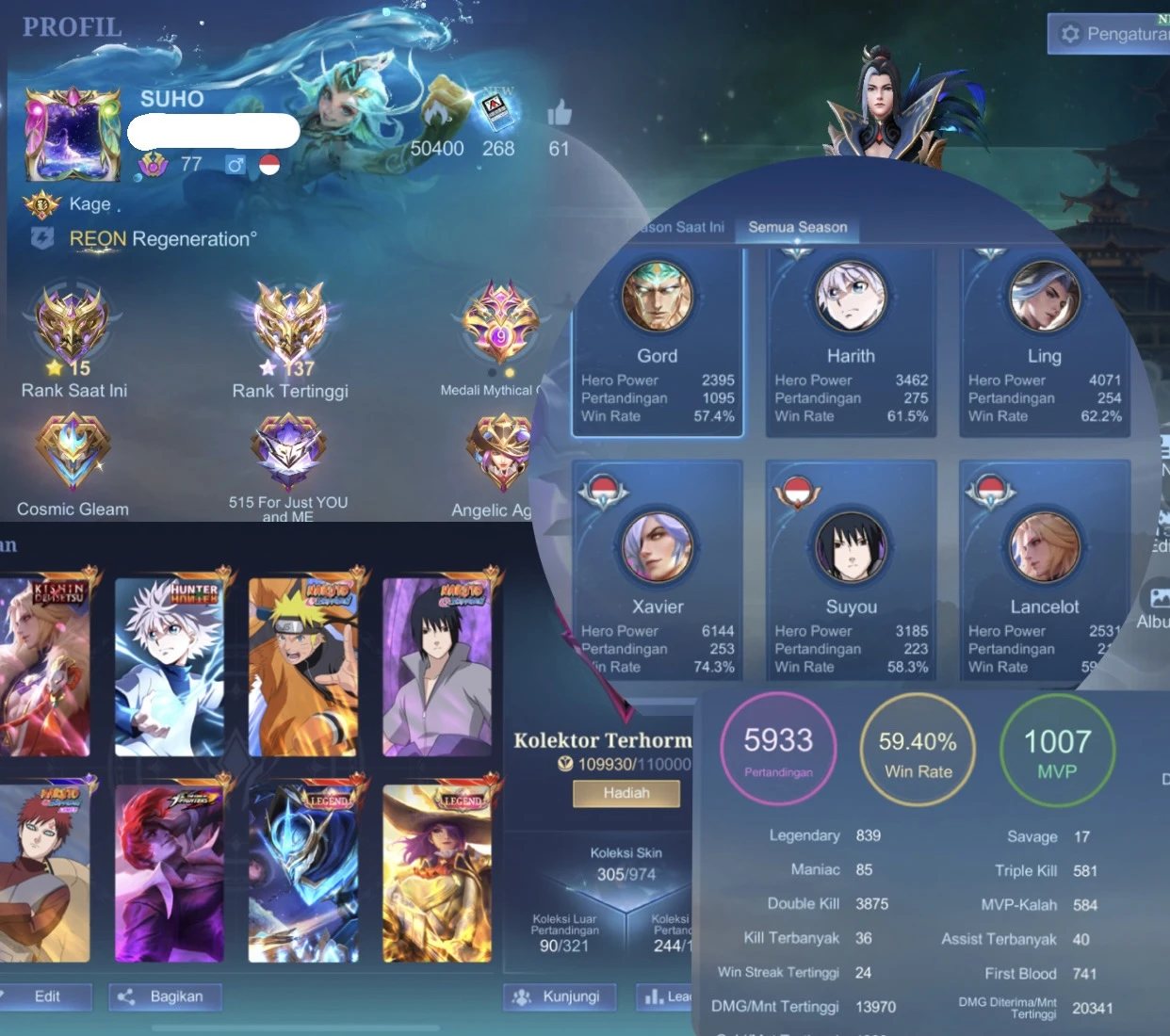 Mobile legend SUHO