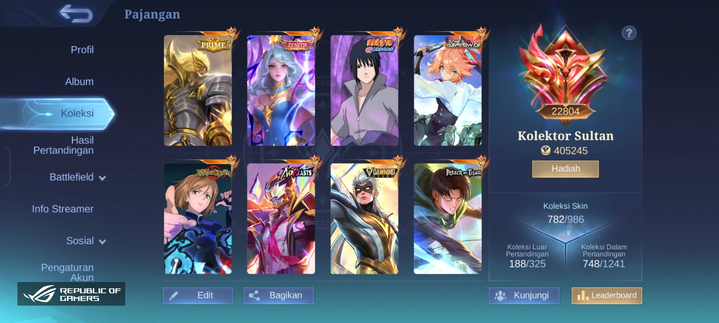 Mobile legend