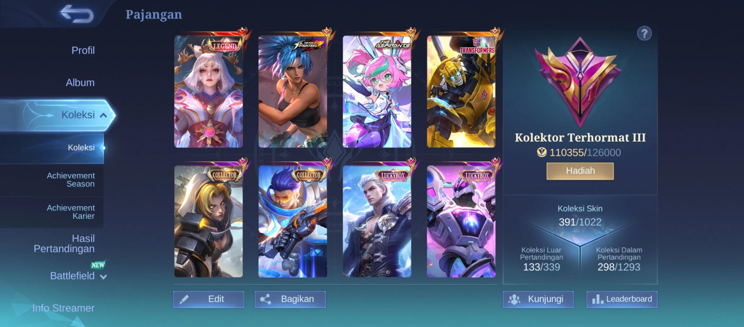Mobile legend account old from s2