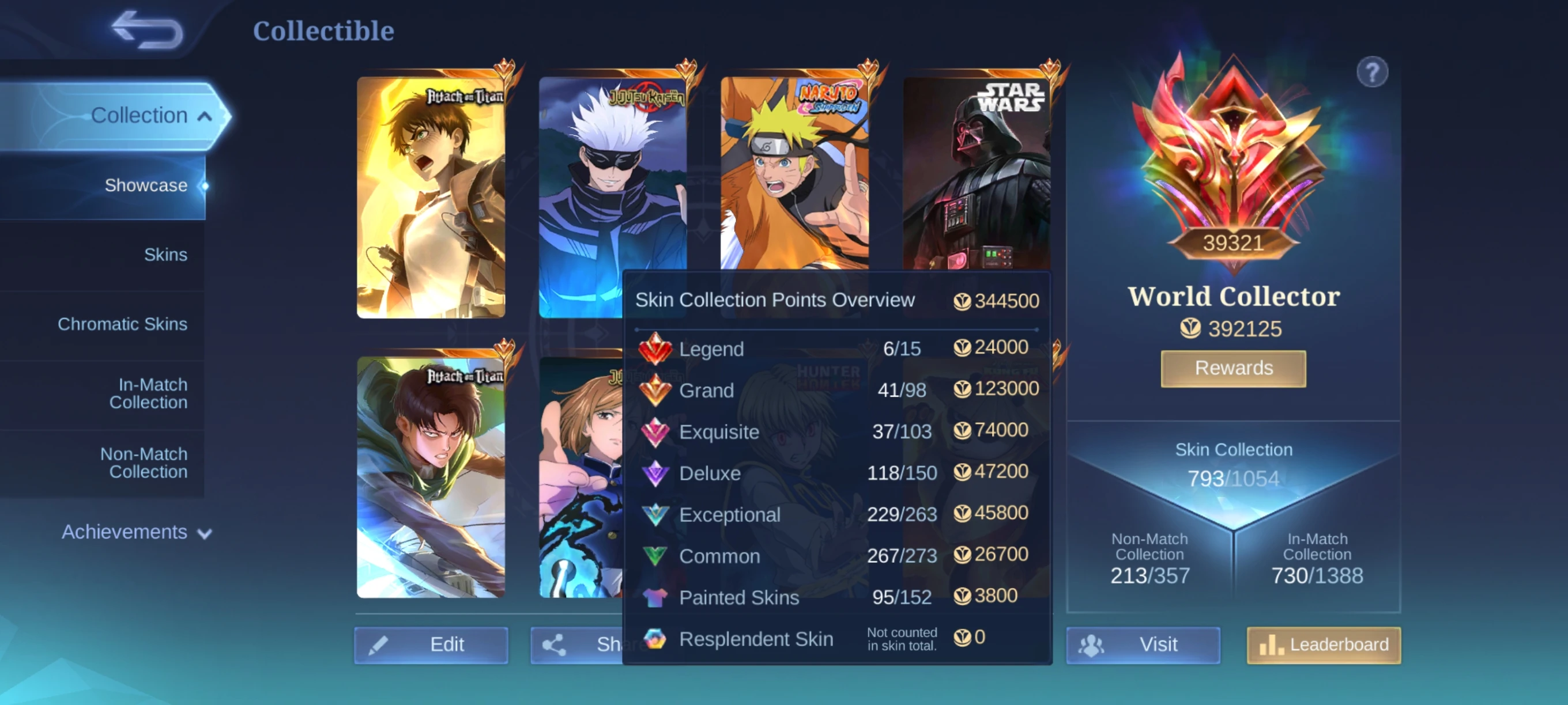 Mobile Legends World Collector