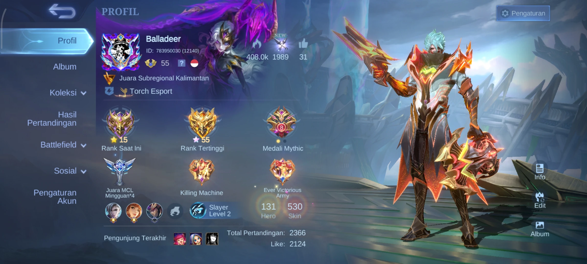 Akun Mobile Legend