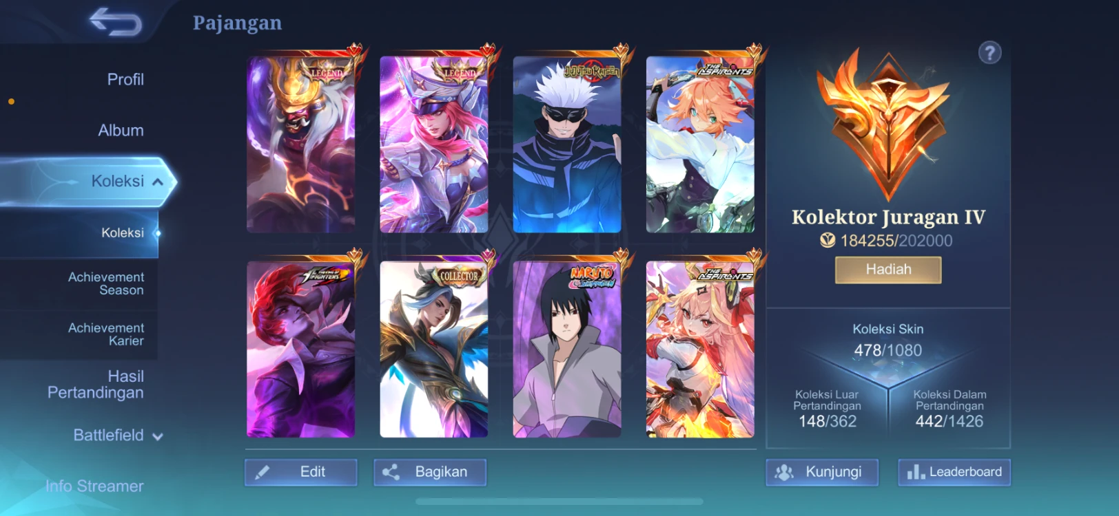 Jual akun